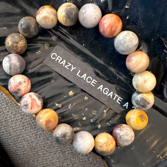 Crazy Lace Agate Bracelet - Picture 2 of 3